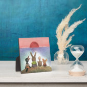 Plaque Photo Quelque chose de rouge (Insitu)