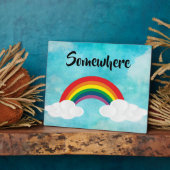 Plaque Photo Quelque part (Côté)