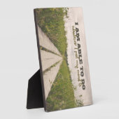 Plaque Photo Quoi Que J'Aie Mentionné (Côté)