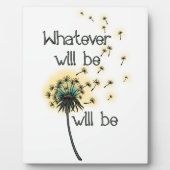 Plaque Photo Quoi qu'il adviendra (Devant)