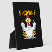 Plaque Photo Quote Rooster Meme Classic (Côté)