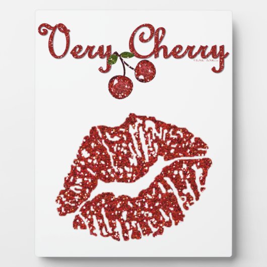 Plaque Photo RAB Rockabilly très Cherry Kiss (Devant)