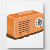 Plaque Photo Radio Transistor vintage (Devant)