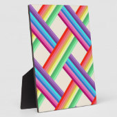 Plaque Photo Rainbow Twist (Côté)