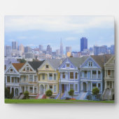 Plaque Photo Rangée de maisons victoriennes (Devant)