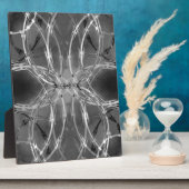 Plaque Photo Râpe à lames contre des nuages sombres (Côté)