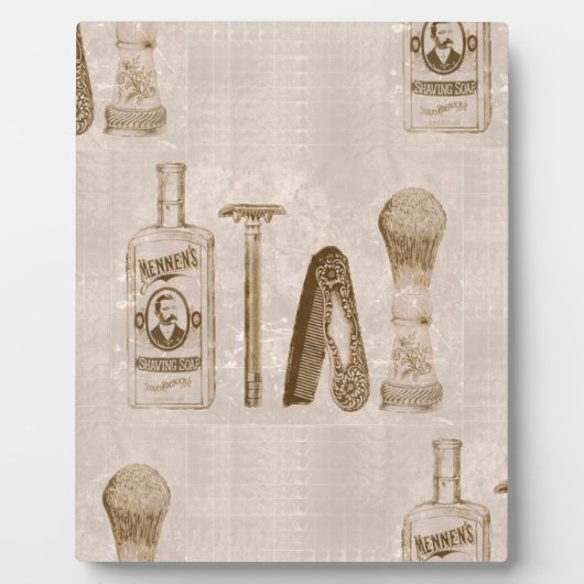 Plaque Photo rasage moyen (Devant)