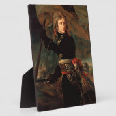 Plaque Photo Rassemblement de Napoléon Bonaparte à la bataille  (Côté)