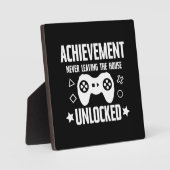 Plaque Photo Réalisation Ne Quitte Jamais La Maison Déverrouill (Recto)