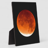 Plaque Photo Red Moon (Côté)