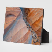 Plaque Photo Red Rock Valley Fire State Park Nevada (Côté)