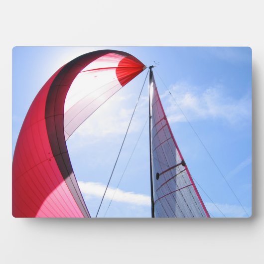 Plaque Photo Red Spinnaker (Devant)