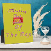 Plaque Photo Réflexion à l'extérieur de la conception de boîte (Côté)