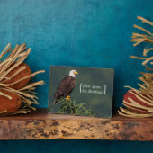 Plaque Photo Regal Bald Eagle (Côté)