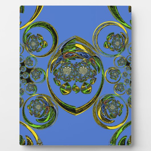 Plaque Photo Regardez mes courbes bleues (Devant)