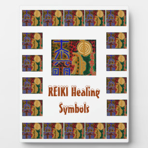 Plaque Photo REIKI 8x10 With Easel