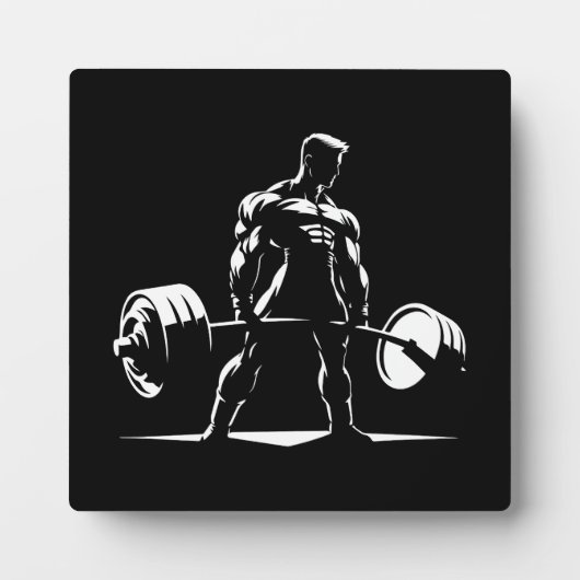 Plaque Photo Remise En Forme - Gymnase Motivationnelle, Animati (Devant)