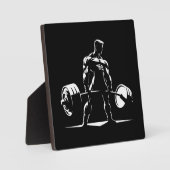 Plaque Photo Remise En Forme - Gymnase Motivationnelle, Animati (Recto)