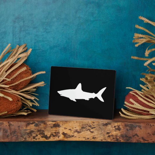 Plaque Photo Requin nageant (Côté)