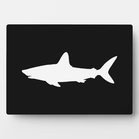 Plaque Photo Requin qui Nage (Devant)