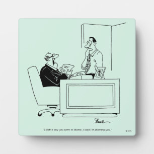 Plaque Photo Responsabilité Office