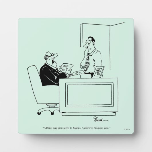 Plaque Photo Responsabilité Office (Devant)