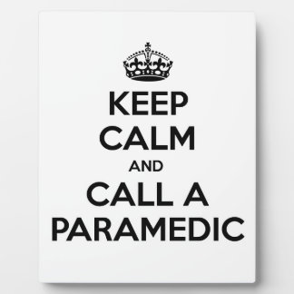 Plaque Photo Restez calme et appelez un paramètre