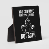 Plaque Photo Résultats ou examens - Gymnase Motivationnelle, en (Recto)