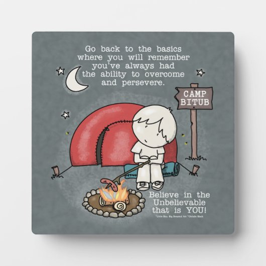 Plaque Photo Retour aux fondamentaux (Devant)