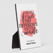 Plaque Photo Retraité (Côté)