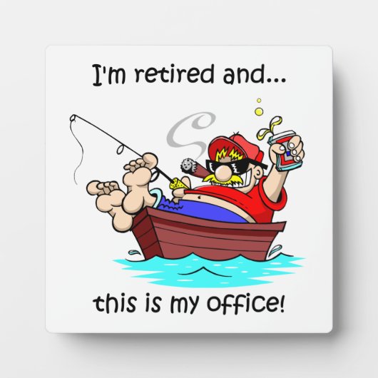 Plaque Photo retraite (Devant)