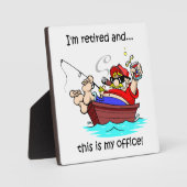 Plaque Photo retraite (Recto)