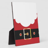 Plaque Photo rétro santa claus (Côté)