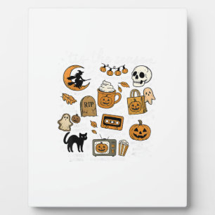 Plaque Photo Retro Tis Saison Drôle Halloween Saison Automne