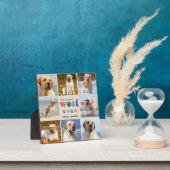 Plaque Photo Retro Vous M'Avez Eu WOOF Custom 8 Photo Collage C (Insitu)