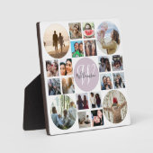 Plaque Photo Retrouvailles Familiales Modernes 20 Collage Photo (Recto)