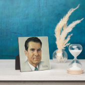 Plaque Photo Richard Milhouse Nixon (Insitu)