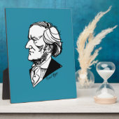 Plaque Photo Richard Wagner (Côté)