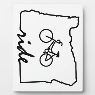 Plaque Photo Ride Oregon (Cyclisme)