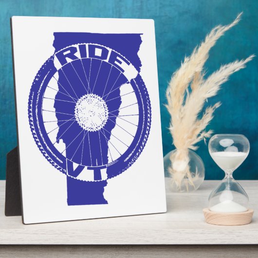 Plaque Photo Ride Vermont (Côté)