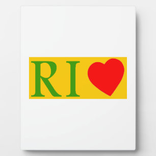 Plaque Photo Rio de janeiro amour