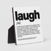 Plaque Photo Rire 2 (Recto)