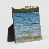 Plaque Photo Rive du lac Tenaya, Yosemite, CA (Recto)