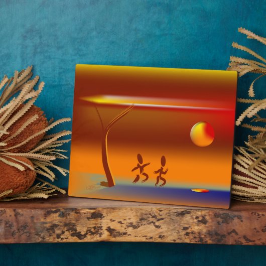 Plaque Photo Rivière Running (Côté)