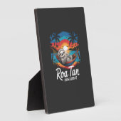 Plaque Photo Roatan Sloth, Roatan Honduras Sloth, Roatan T-Shir (Côté)