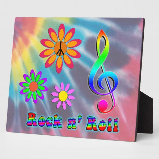 Plaque Photo Rock n'Roll (Côté)