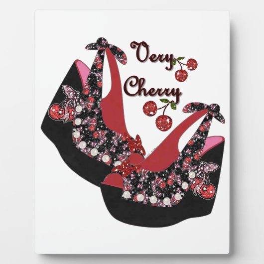 Plaque Photo Rockabilly Very Cherry Shoes (Devant)