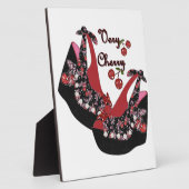Plaque Photo Rockabilly Very Cherry Shoes (Côté)