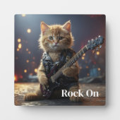 Plaque Photo Rocker Cat (Devant)