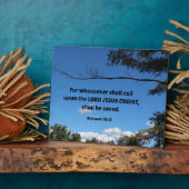 Plaque Photo Romains 10:13 Car quiconque invoquera... (Côté)